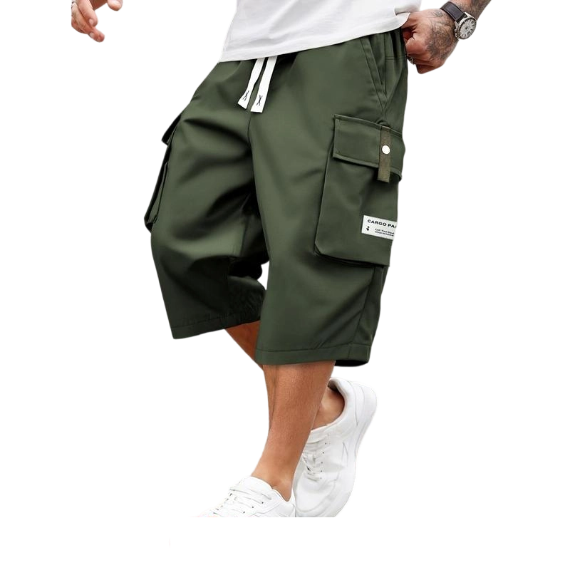 Men'S Plus Size Summer Lightweight Cargo Pants