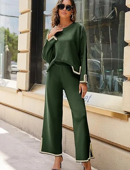 Sweater Sets Women 2 Piece Outfits