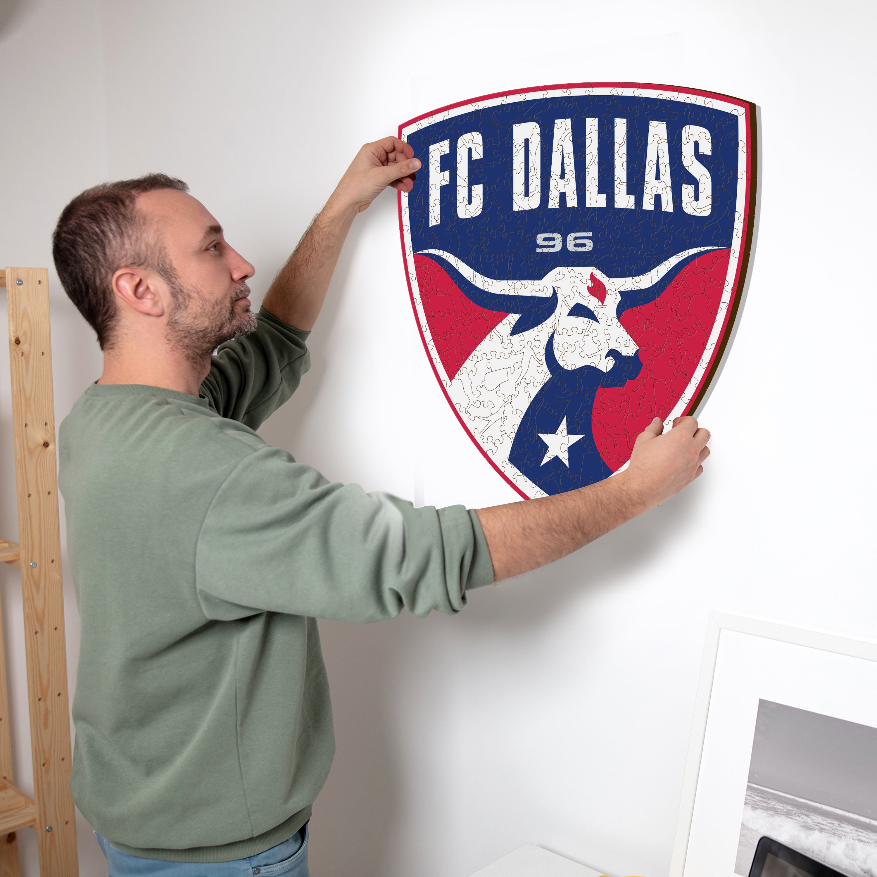 FC Dallas® Logo - Wooden Puzzle