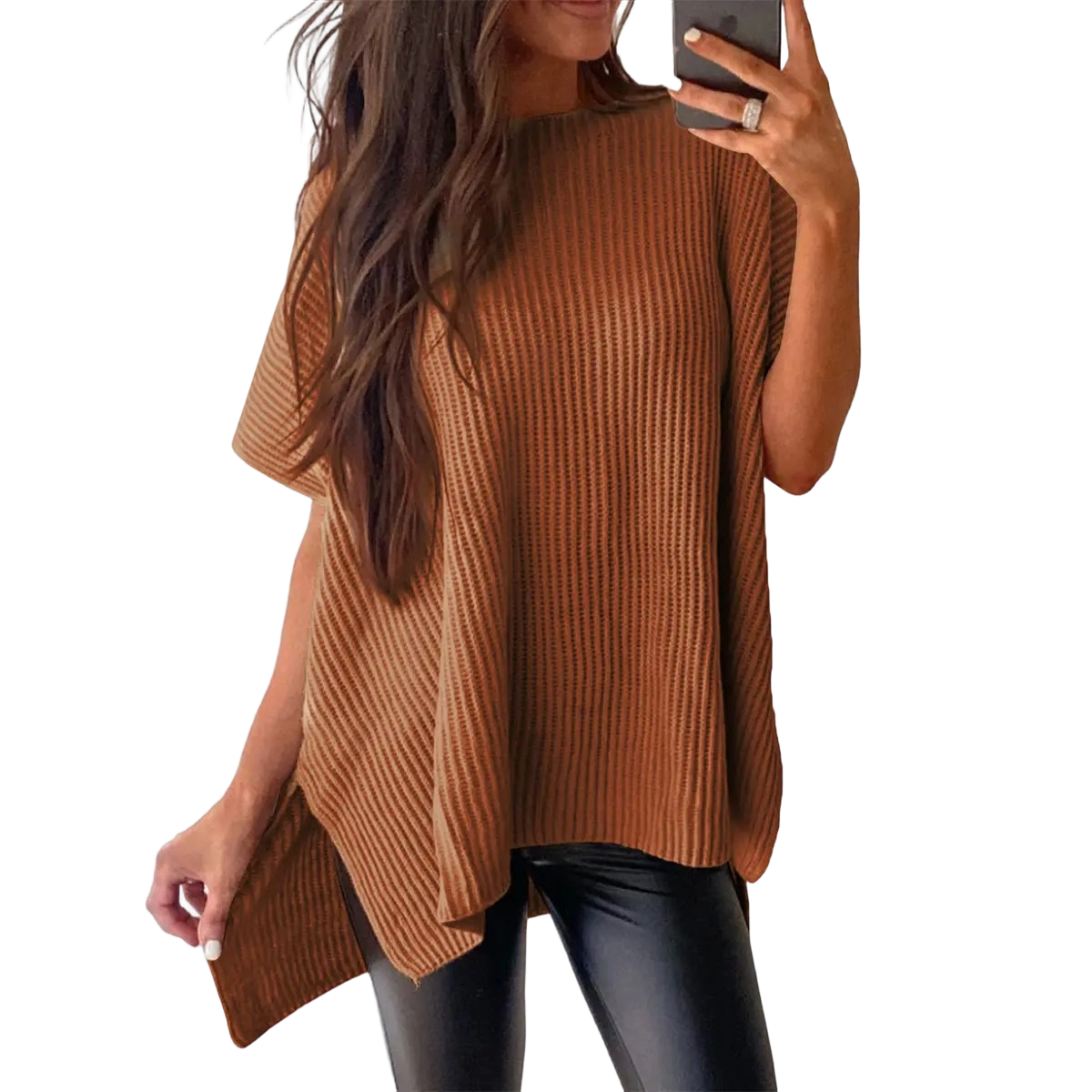 ✨✨Women’s Oversized Ribbed Knit Top