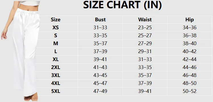 Women's Silk Trousers