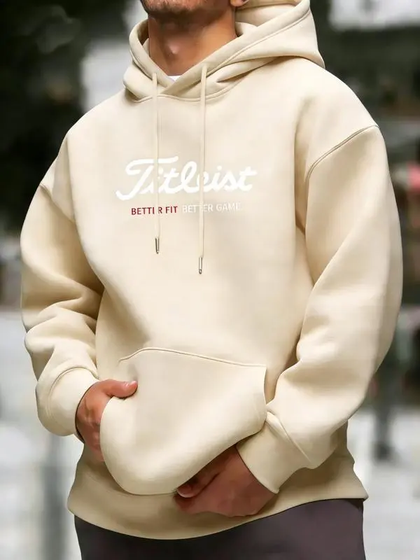 Unisex hooded golf sweatshirt