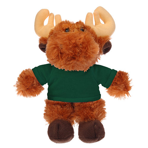 Soft Plush Moose with Tee 8inch