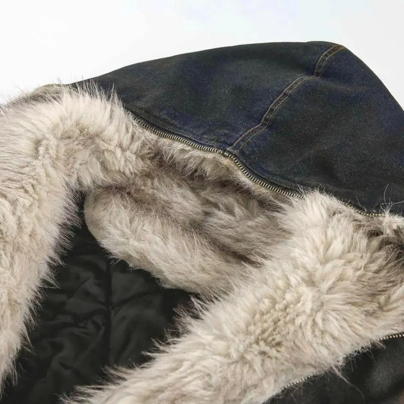 Hooded Zippered Flight Jacket