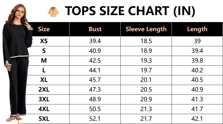 Sweater Sets Women 2 Piece Outfits