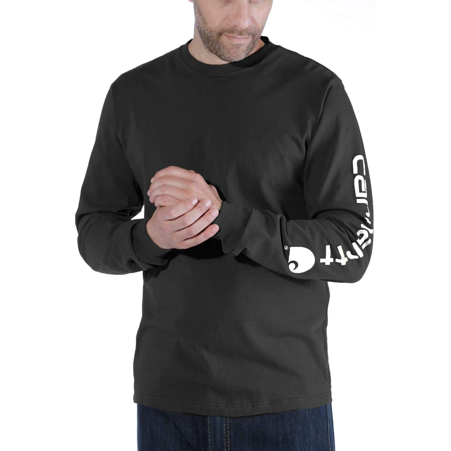 CHT Heavyweight Relaxed Fit Long-Sleeve Logo T-Shirt EK231