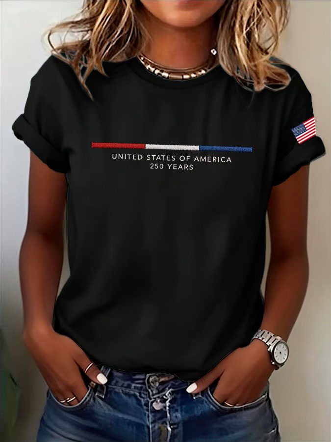 Women'S Retro American Independence Day 