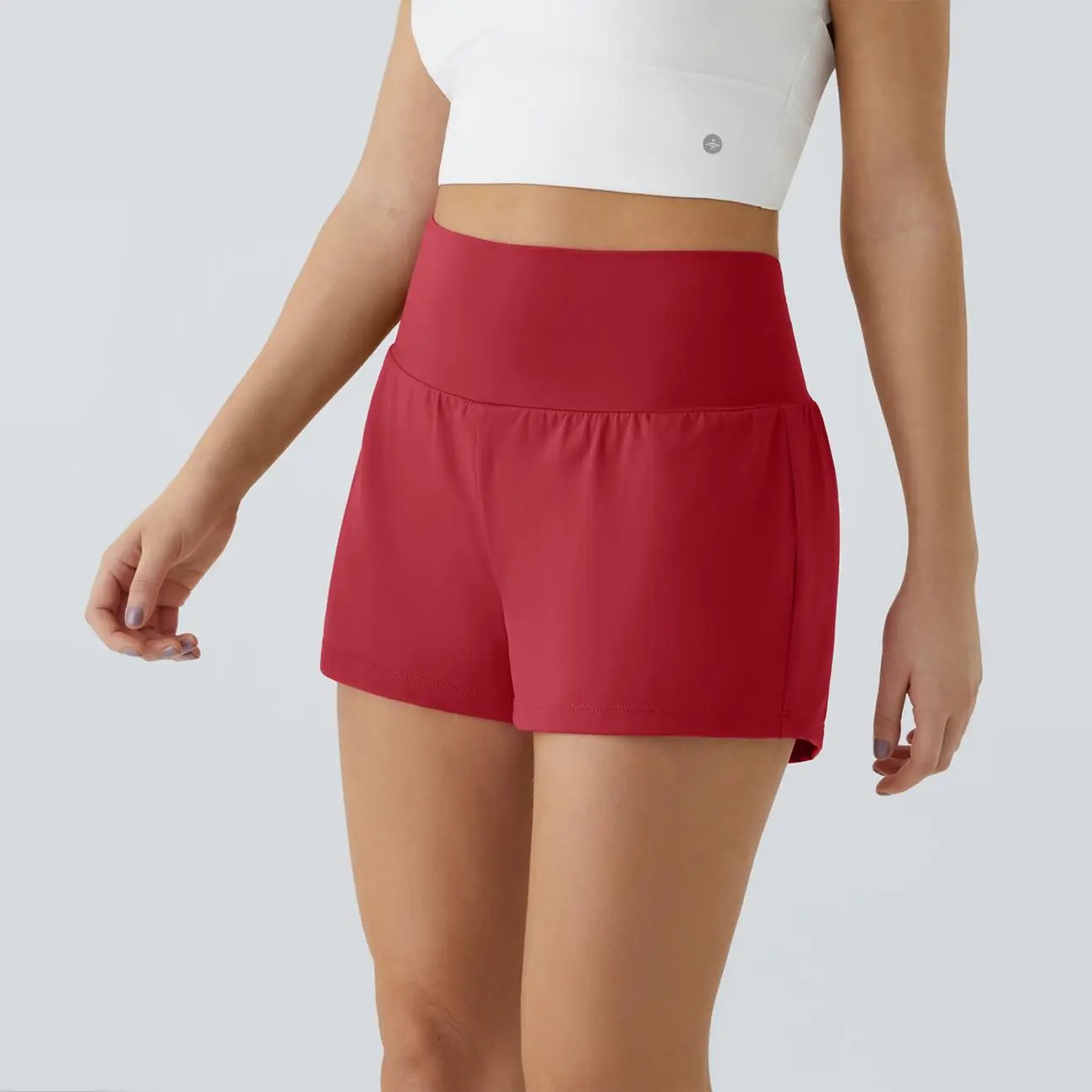 High-Waisted Pocket Yoga Shorts