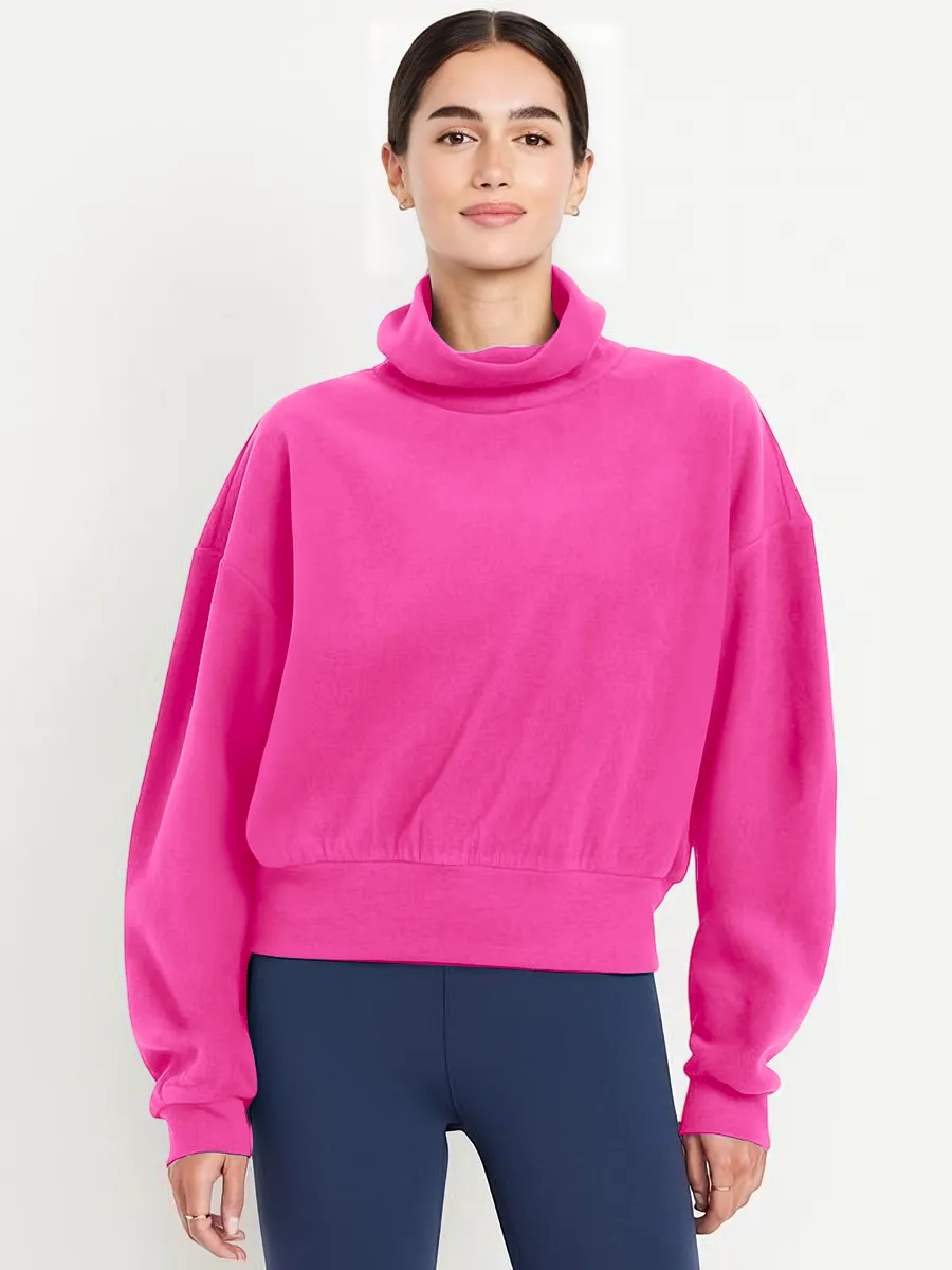 Women's Oversized Performance Microfleece Sweatshirt