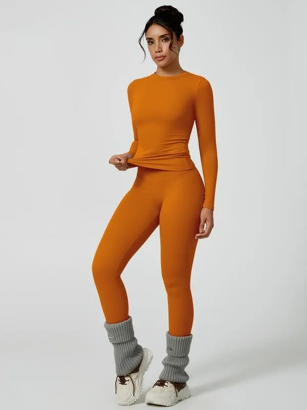 Women's Patchwork Yoga Sets, High Elastic Slim-Fit