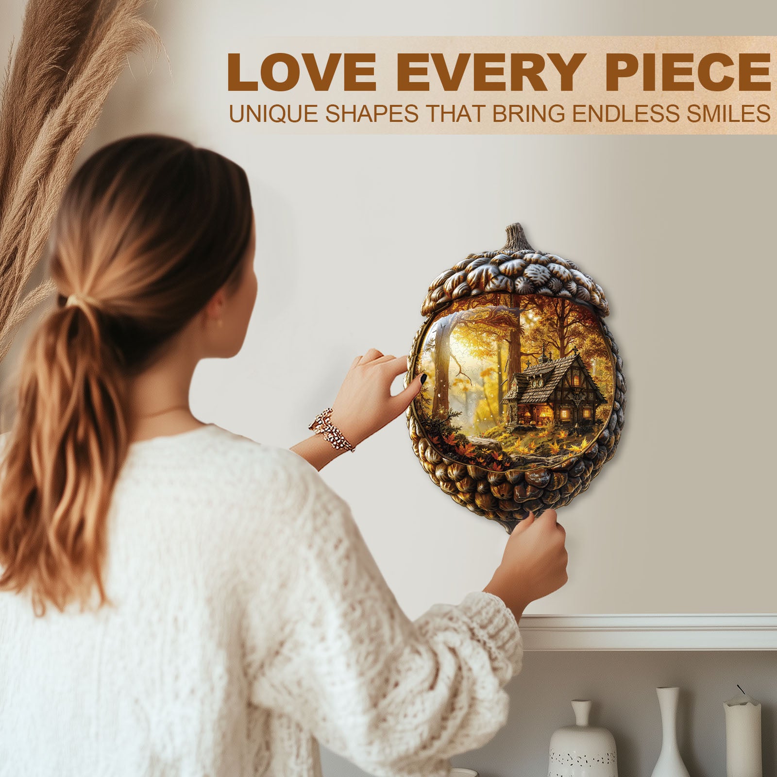 Forest secret realm Wooden Jigsaw Puzzle