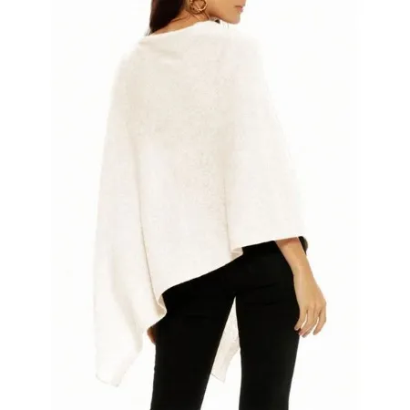 Women's Plain Loose Elegant Fashion Sweater Shawl
