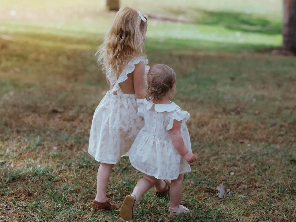 Scallop Two Piece Set - Bunny Meadow