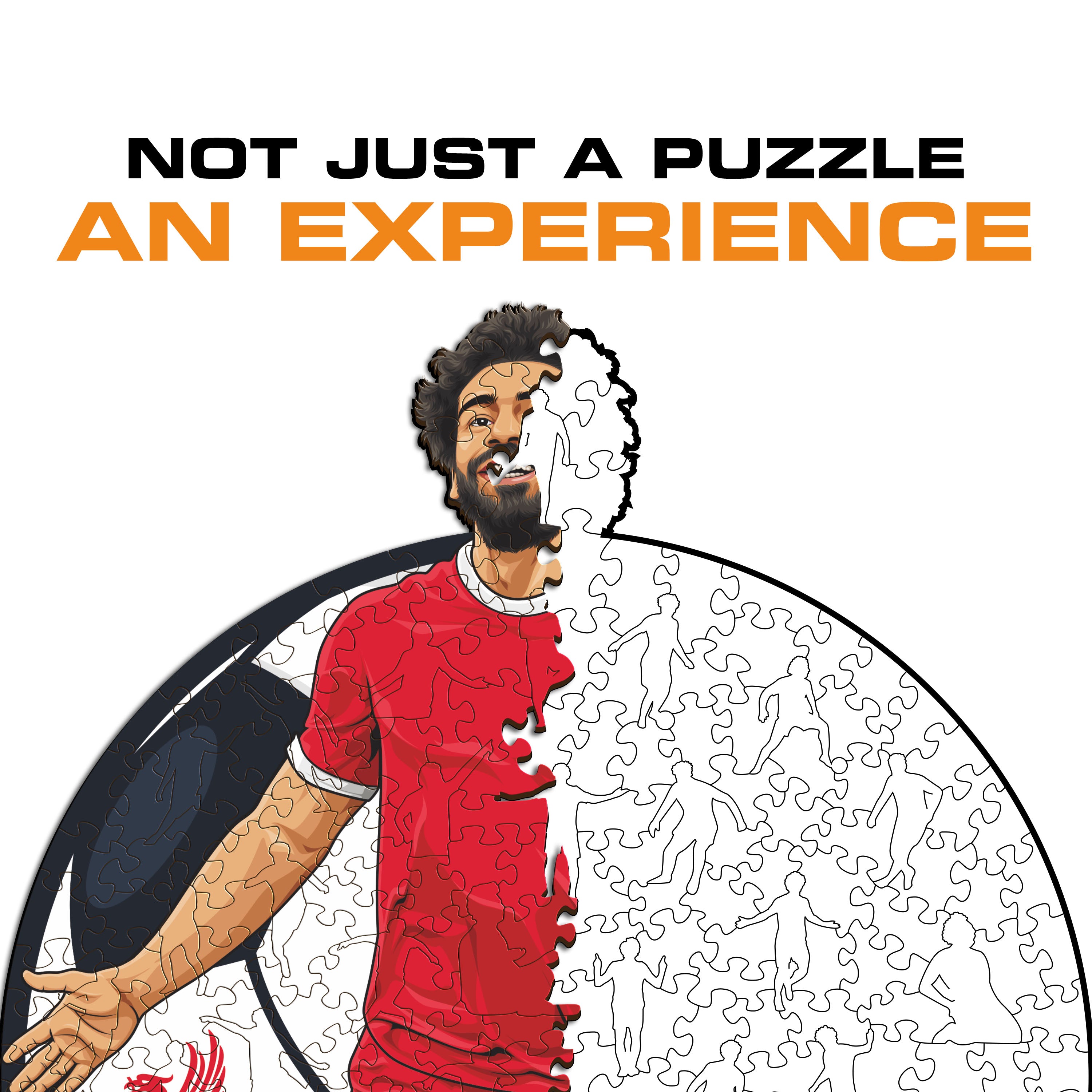 Mohamed Salah - Wooden Puzzle