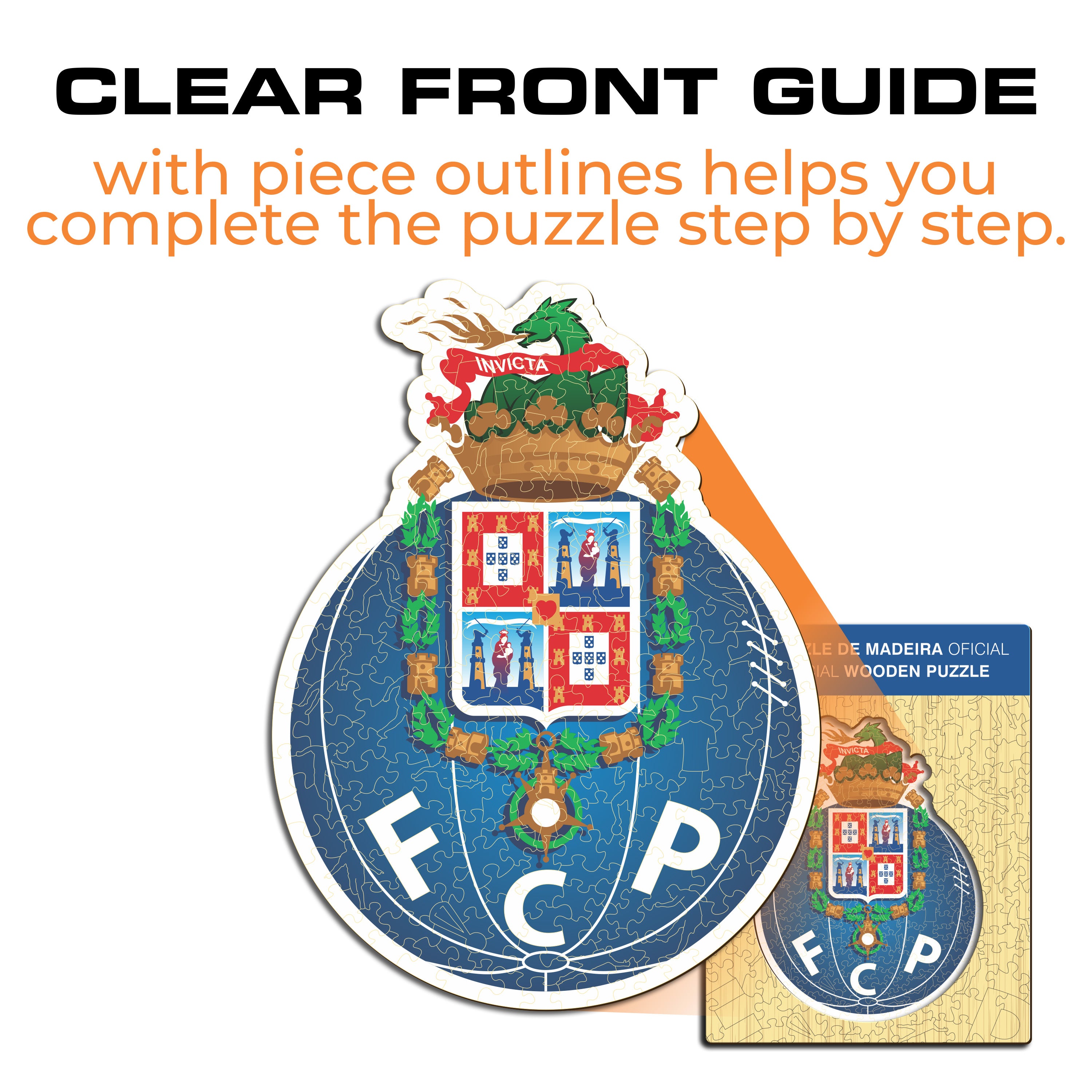 FC Porto® Logo - Wooden Puzzle