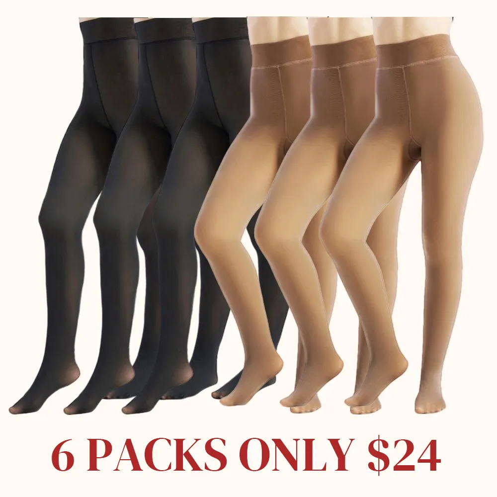 Women’s Sheer Fleece-Lined Tights