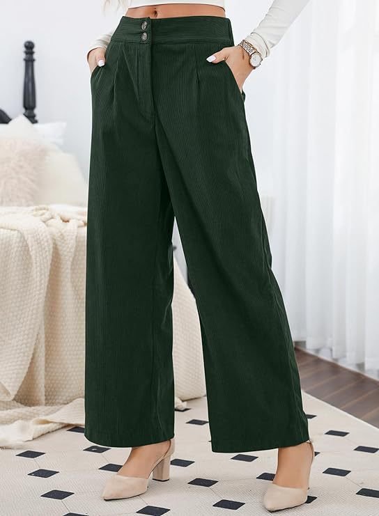 Women's Elastic Waist H-Line Wide Leg Pants Daily Going Out Pants Apricot Casual Split Joint Plain Spring/Fall Pants