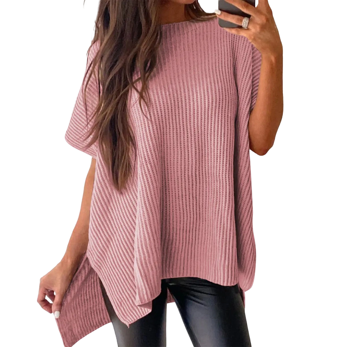 ✨✨Women’s Oversized Ribbed Knit Top