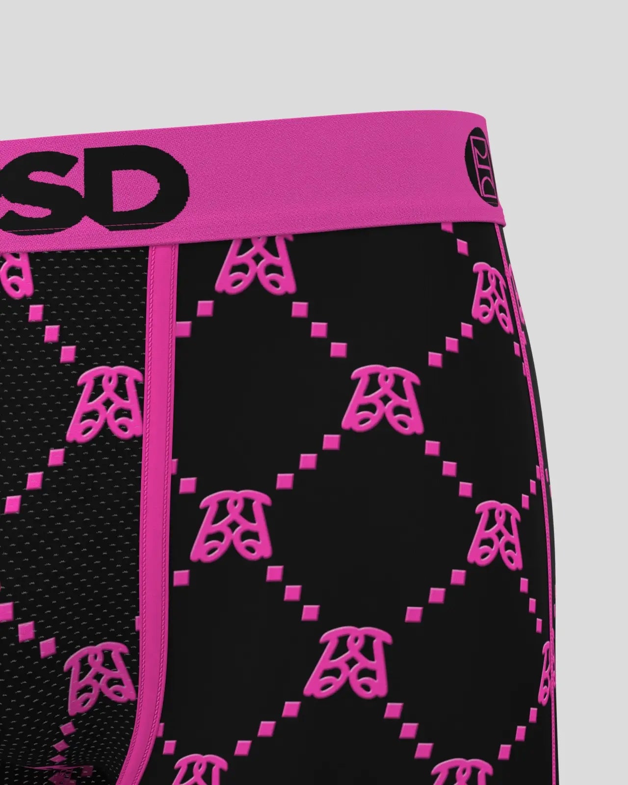 Barbie - Monogram Black