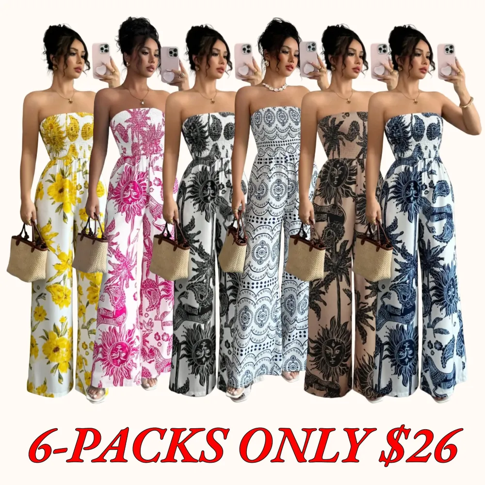 Women's Slim-Fit Casual Woven Jumpsuit