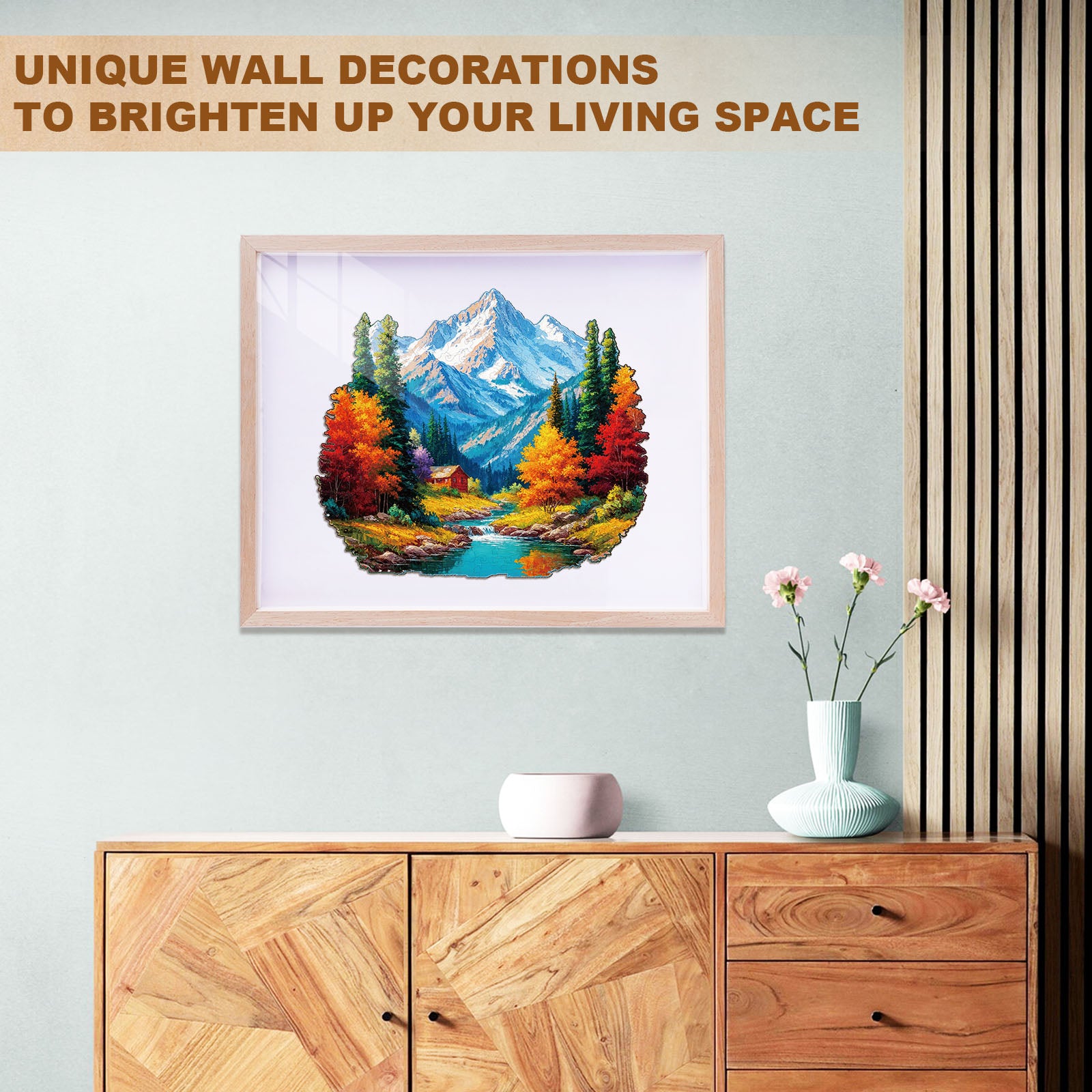 Autumn Divide Wooden Jigsaw Puzzle