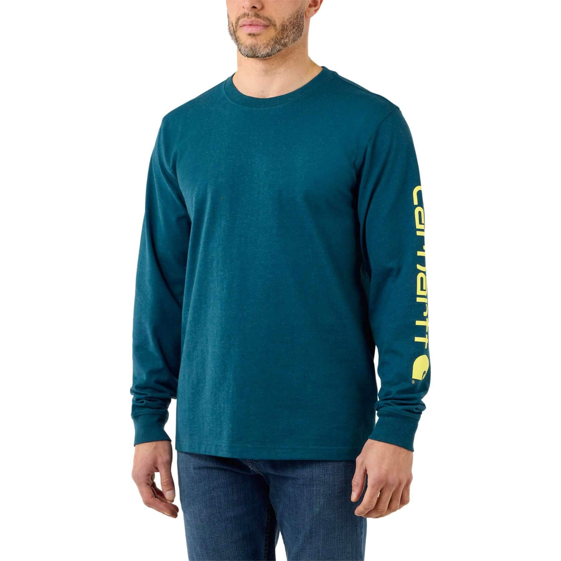 CHT Heavyweight Relaxed Fit Long-Sleeve Logo T-Shirt EK231