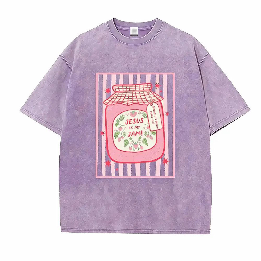 Unisex Jesus Is My Jam Graphic T-Shirt – Strawberry Jar Christian Tee