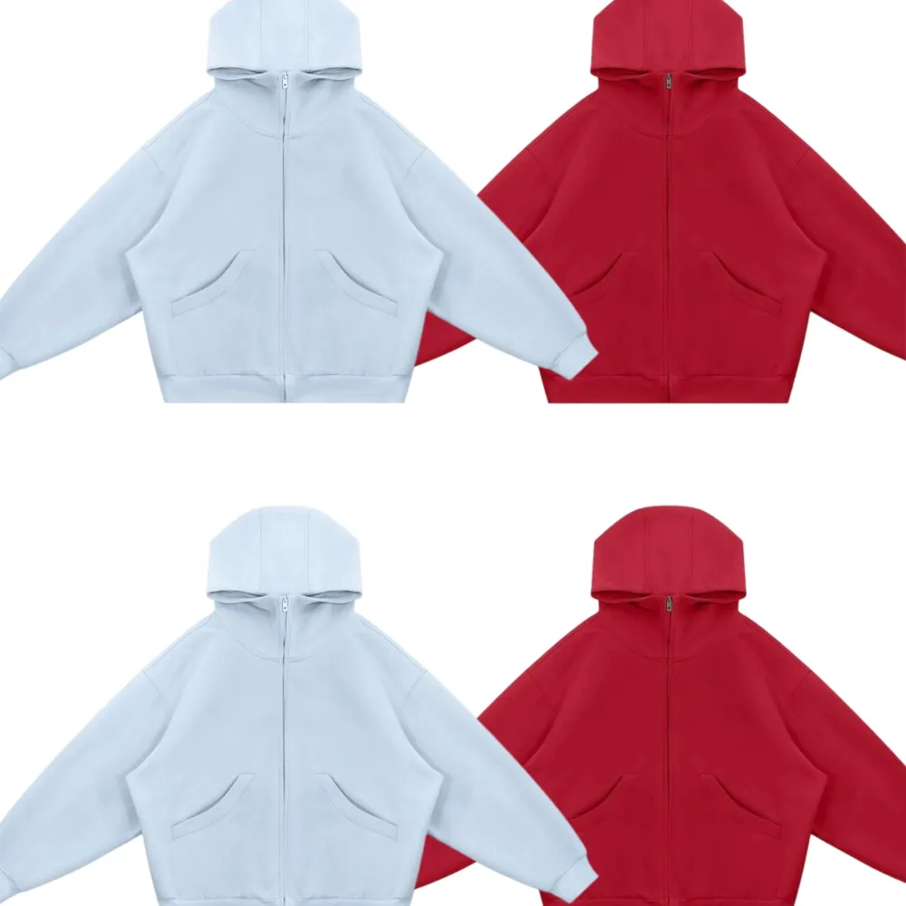 Women's Oversized Zip-Up Hoodie