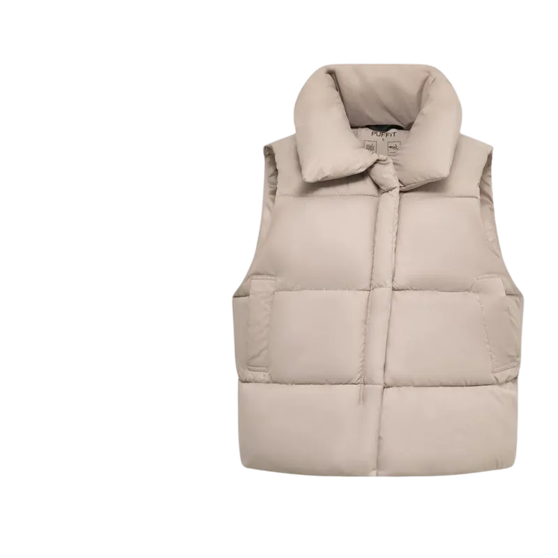Women Warmer Oversized Puffer Gilet