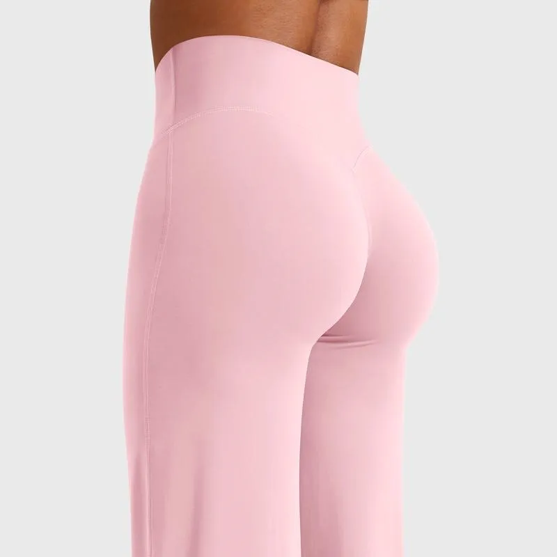 No Front Seam High Waist Straight Leg Gym Yoga Pants