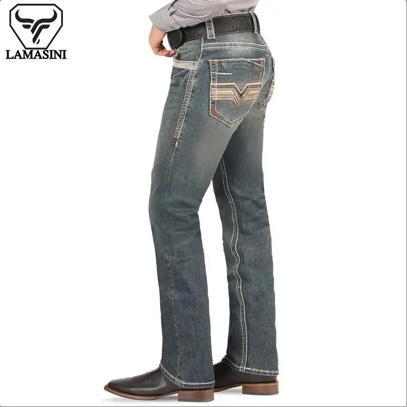 Pantalón para Hombre de Mezclilla Vaquero (Heavy Denim)