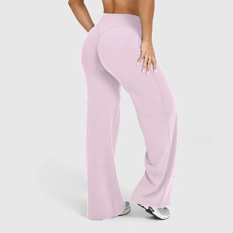 Women's Loose-Fitting High-Waisted Stretchy Pants