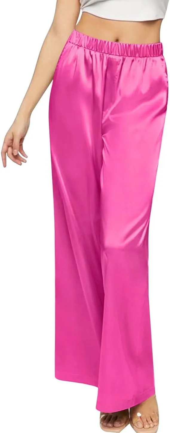 Women's Silk Trousers