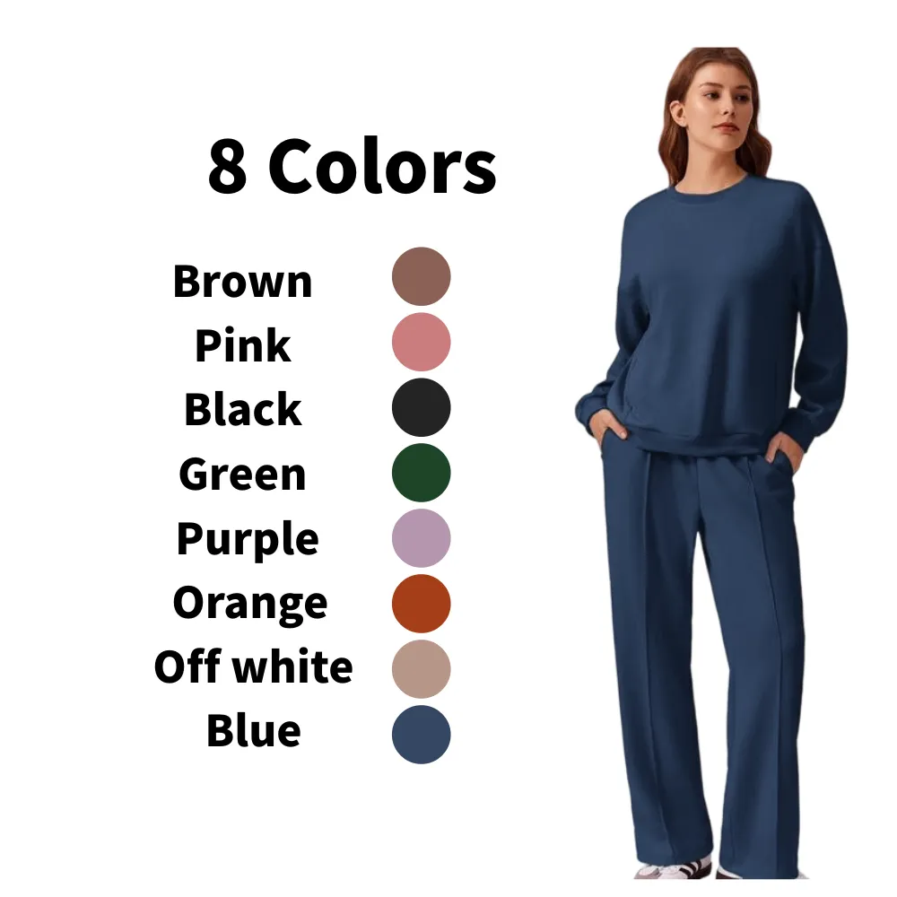 Two-Piece Long Sleeve Sweatshirt