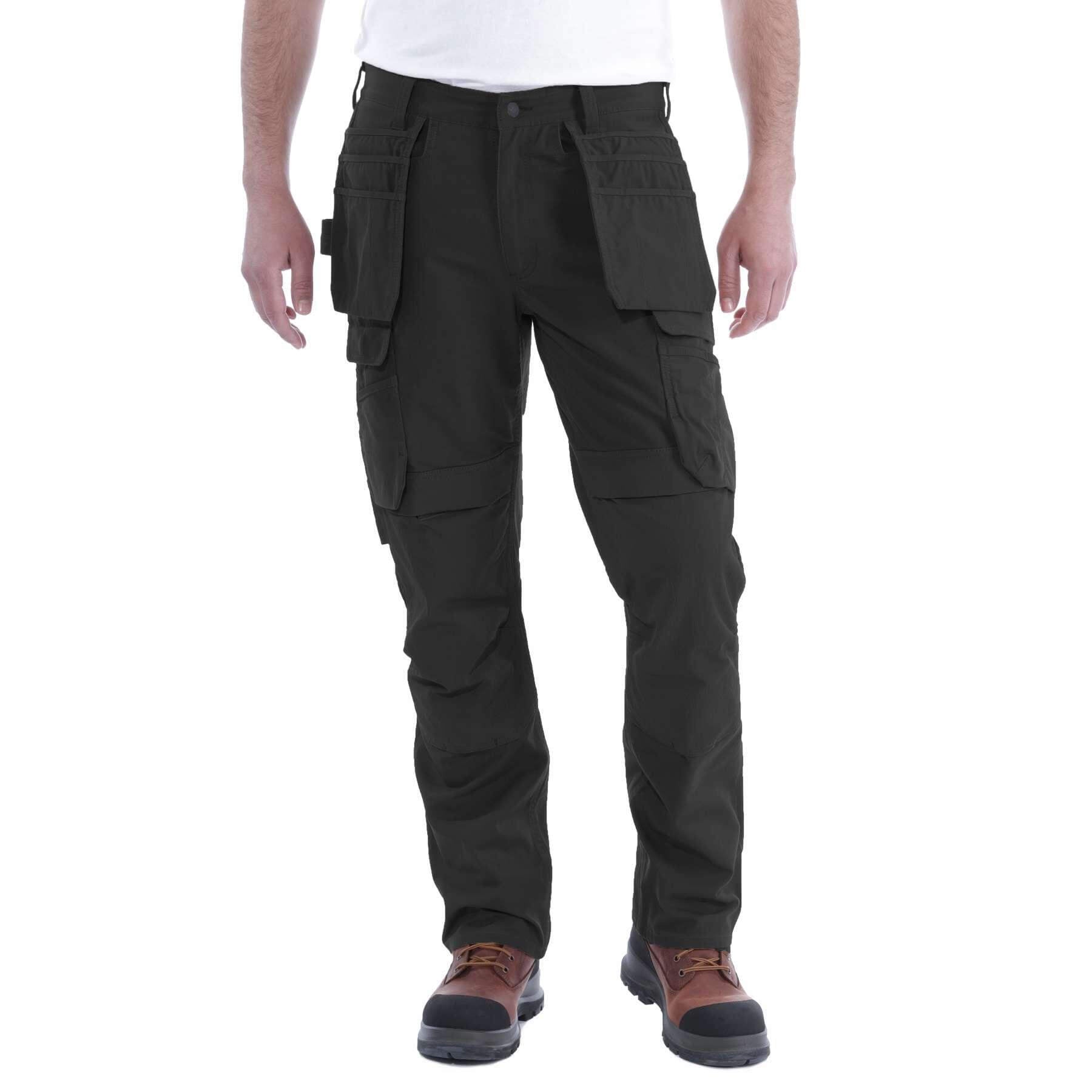 CHT Steel Relaxed Fit Double Front Multi-Pocket Cargo Trousers 103337