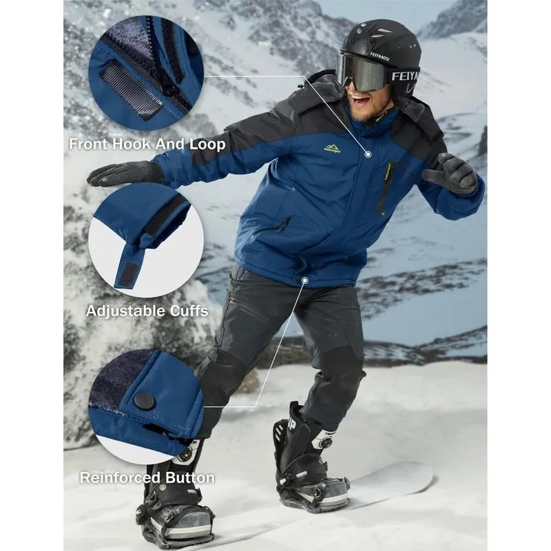 Men's Winter Waterproof Ski Jacket