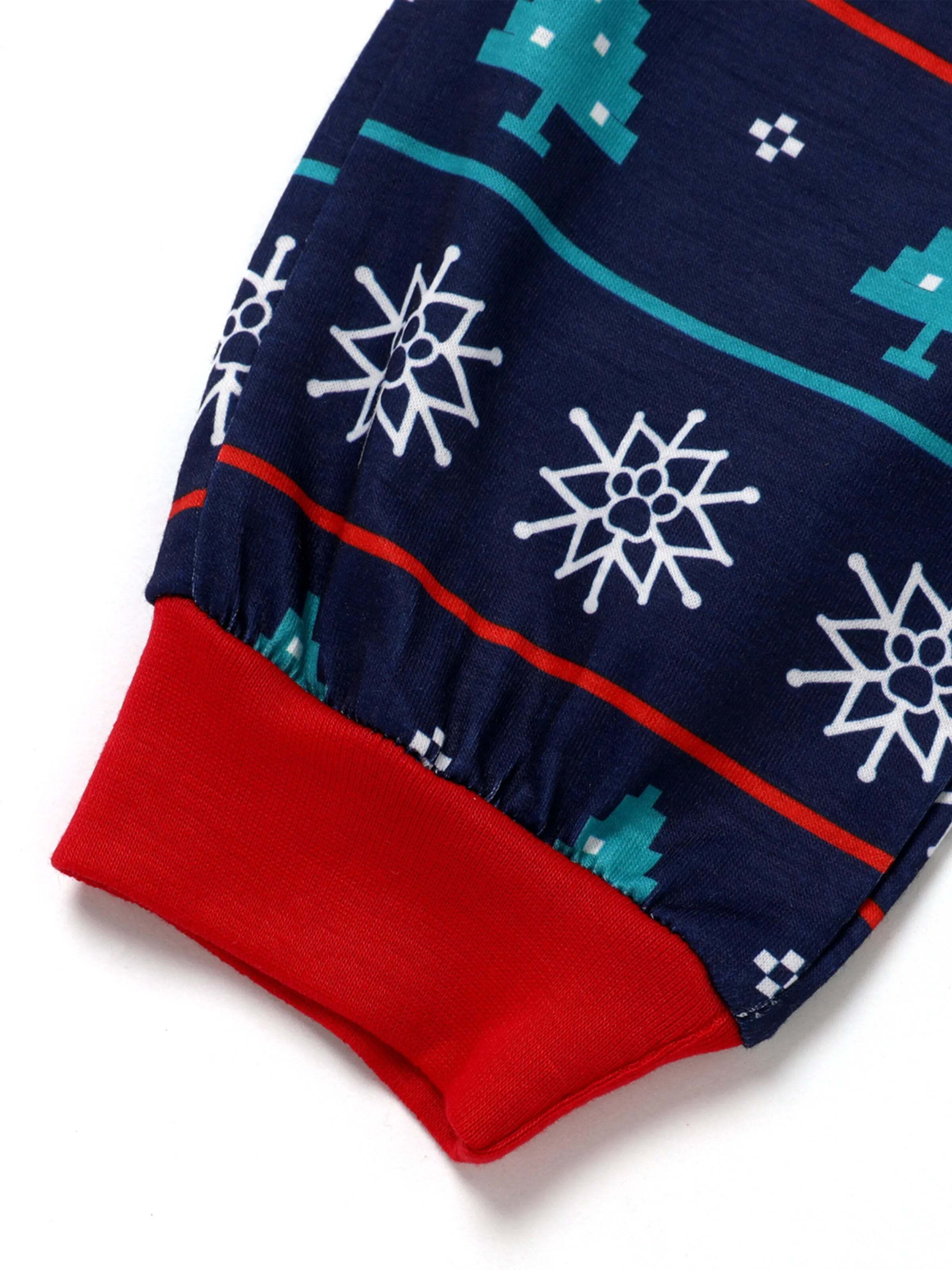 PAW Patrol Christmas Family Matching Allover Print Long-sleeve Pajamas Sets with Christmas Socks