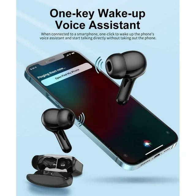 Wireless Earbuds Bluetooth 5.3 HiFi Stereo Headphones