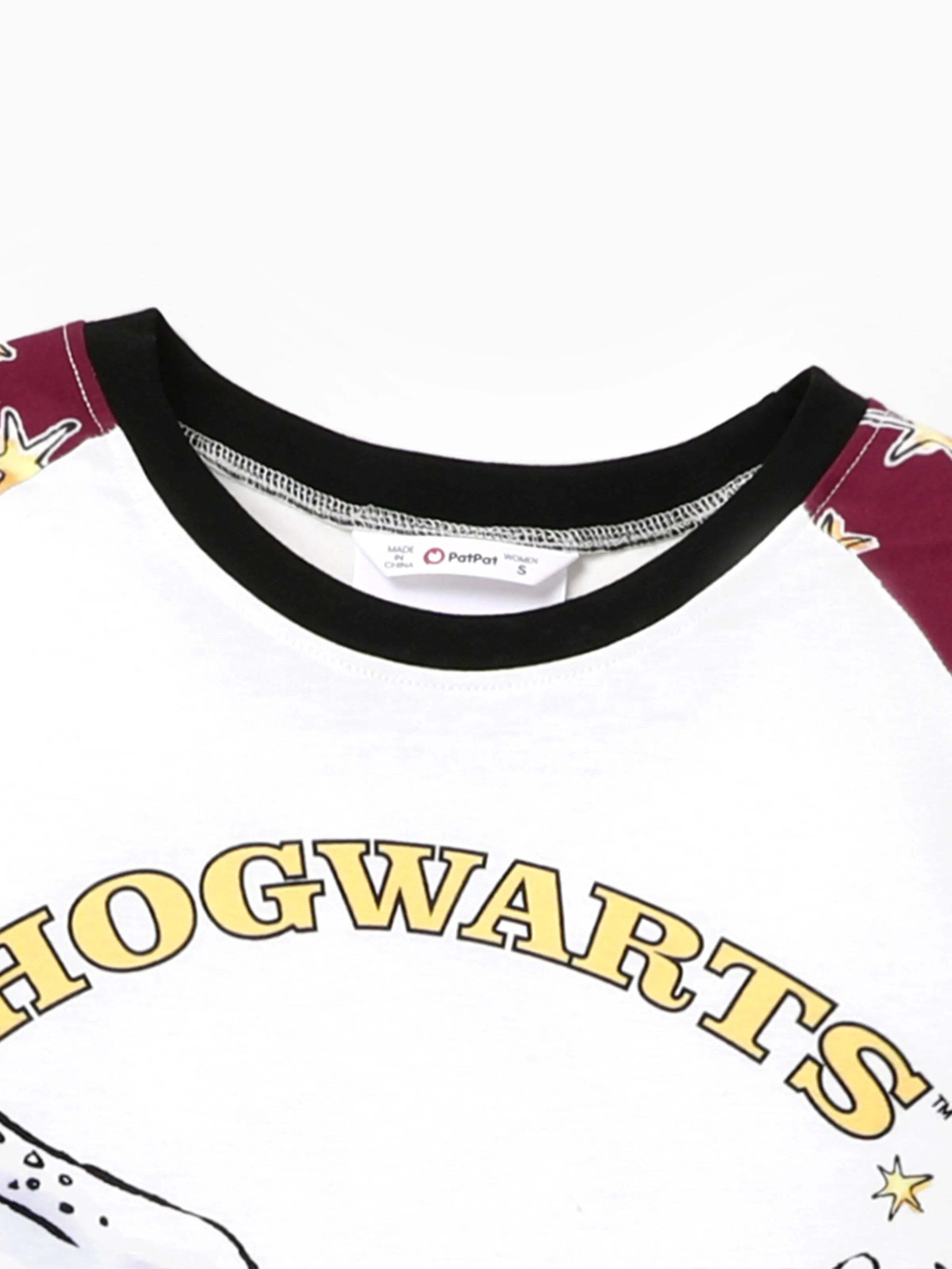 Christmas Family Matching Hedwig Print Pajamas Sets with Christmas Socks