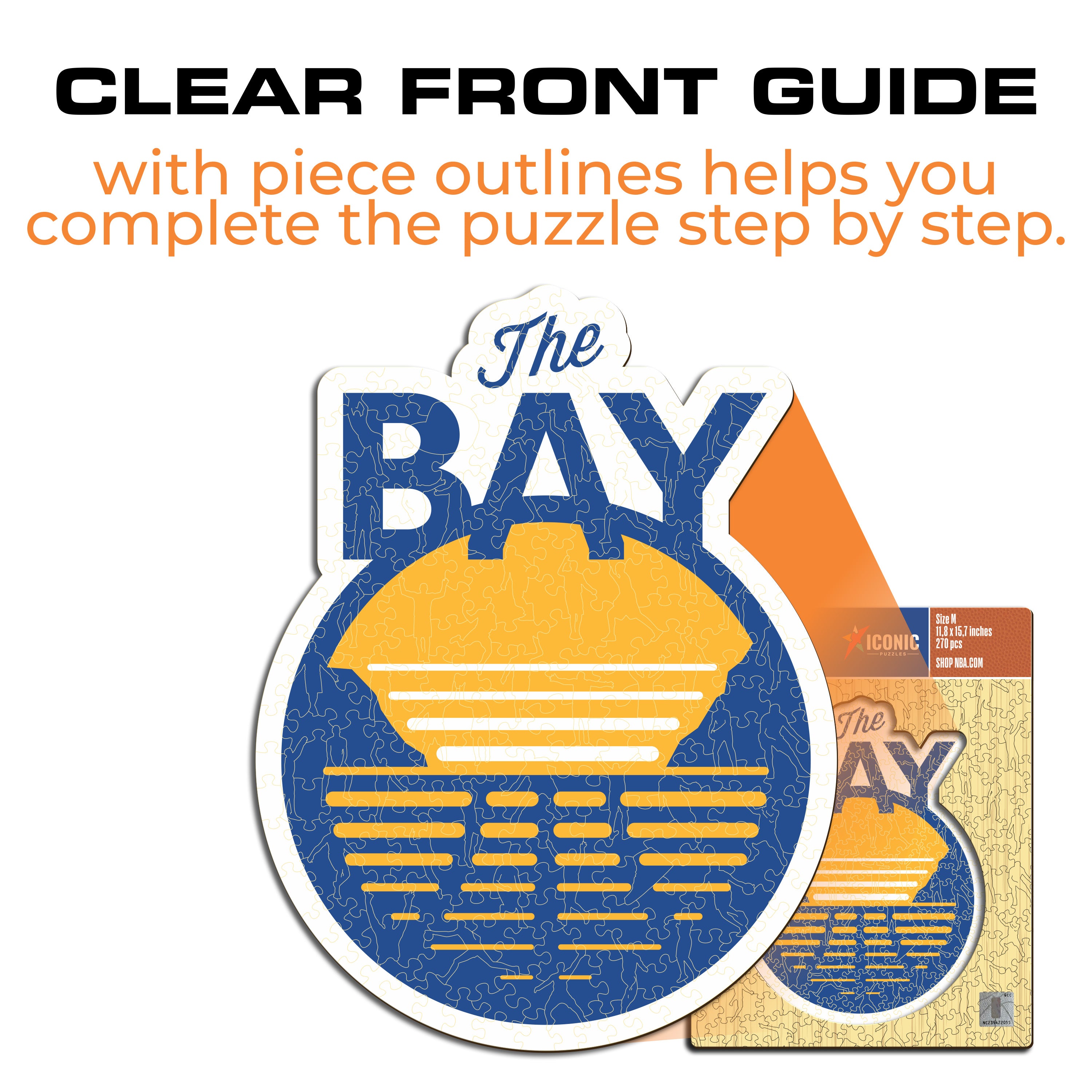 Golden State Warriors™ - Wooden Puzzle