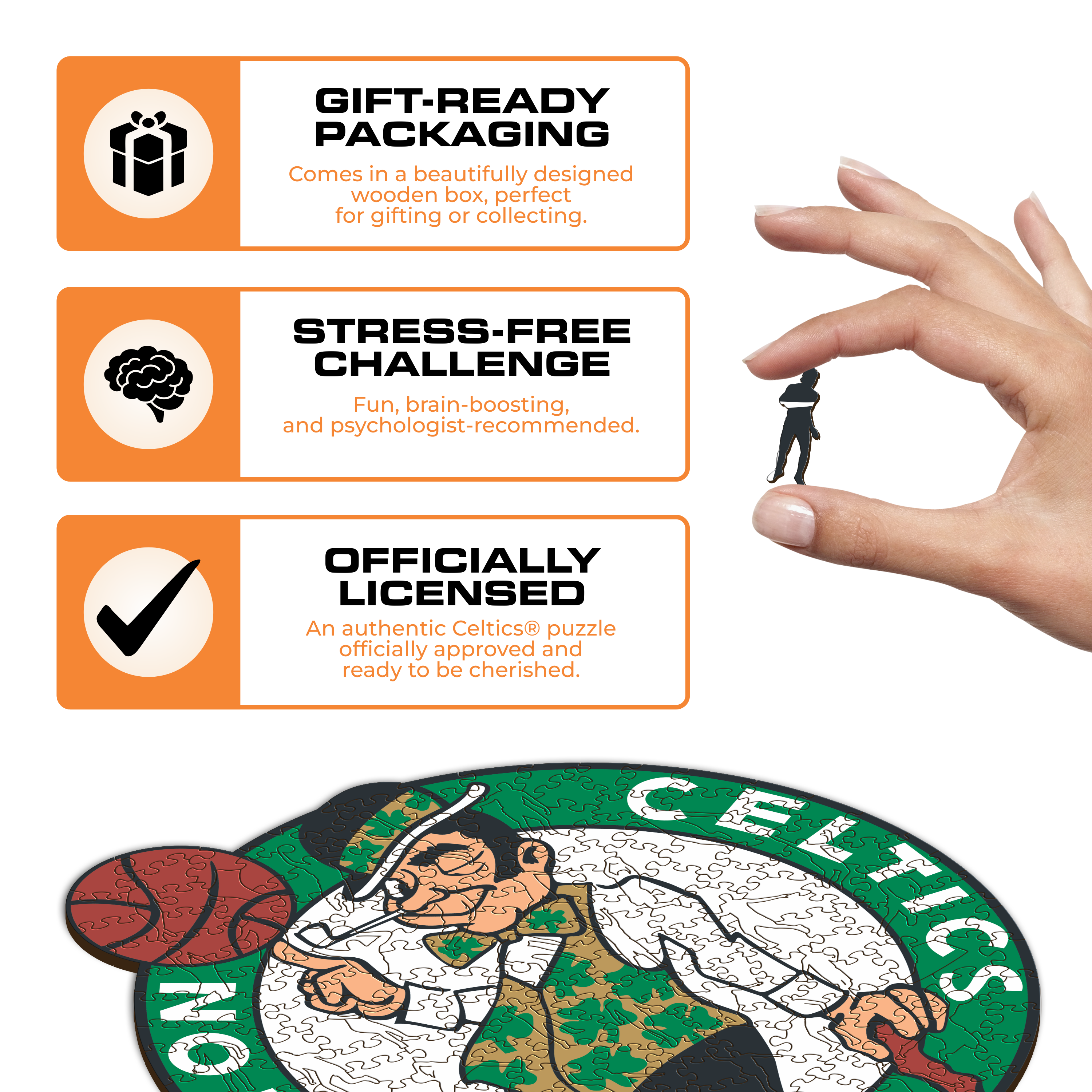 Boston Celtics™ - Wooden Puzzle