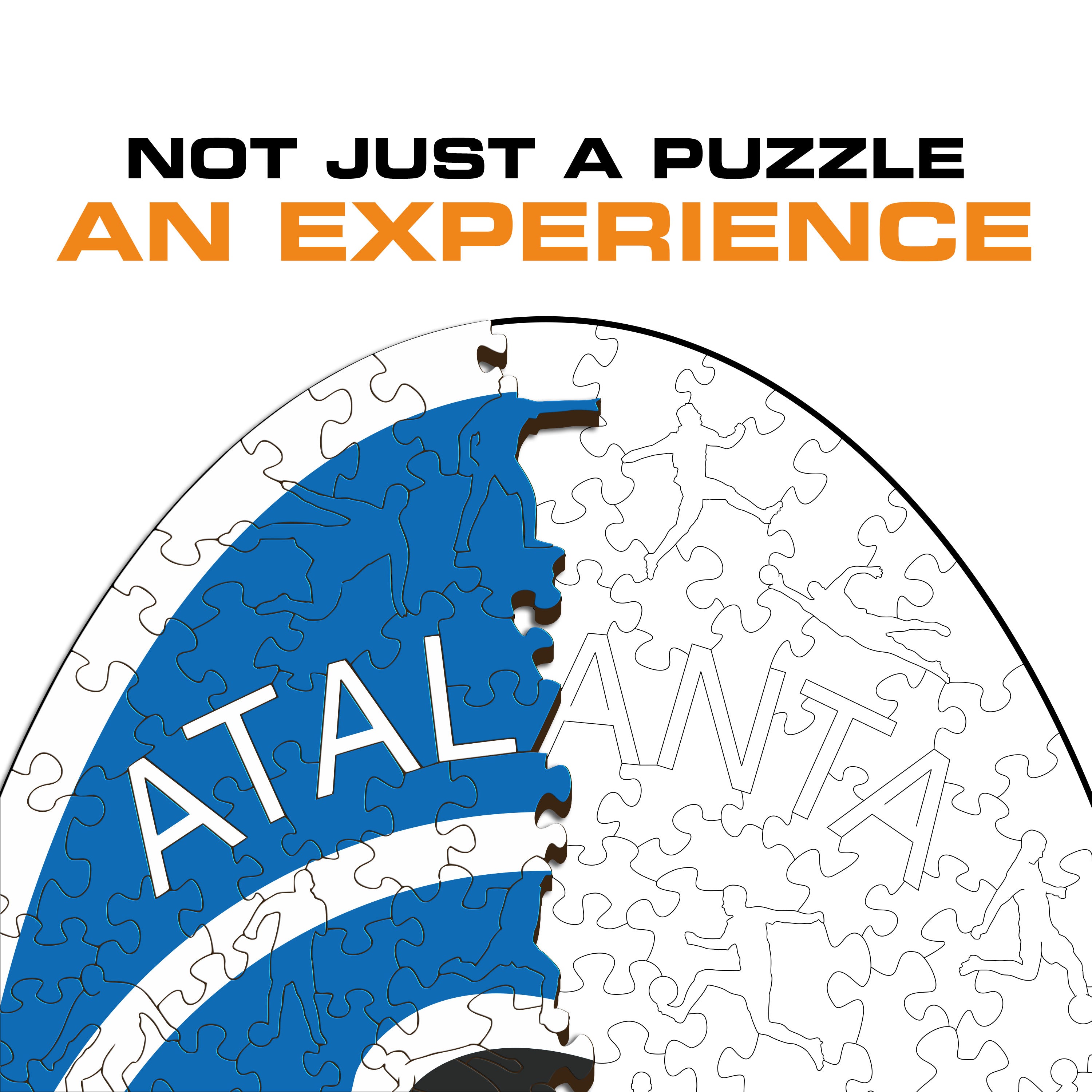 Atalanta BC® Logo - Wooden Puzzle