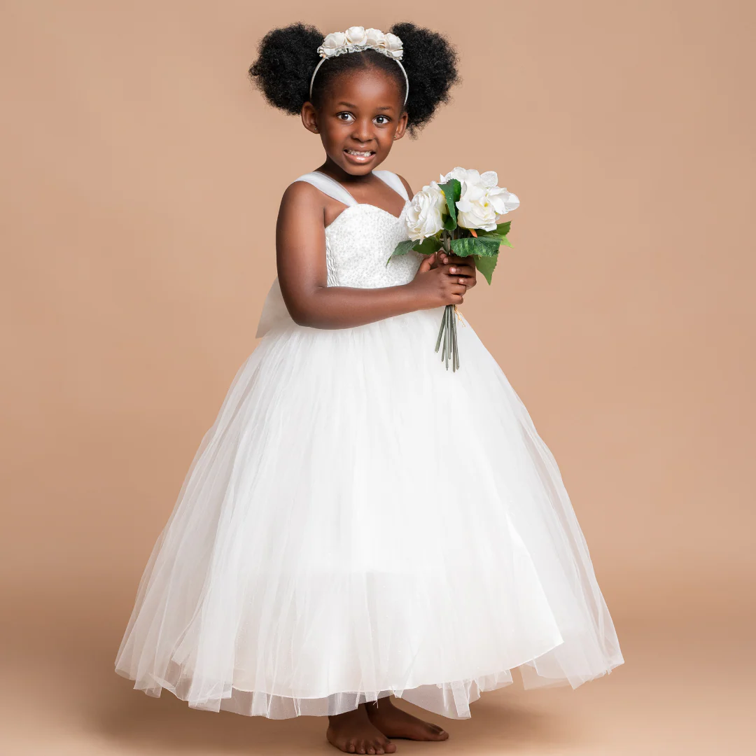 Ice White Cinderella Dress