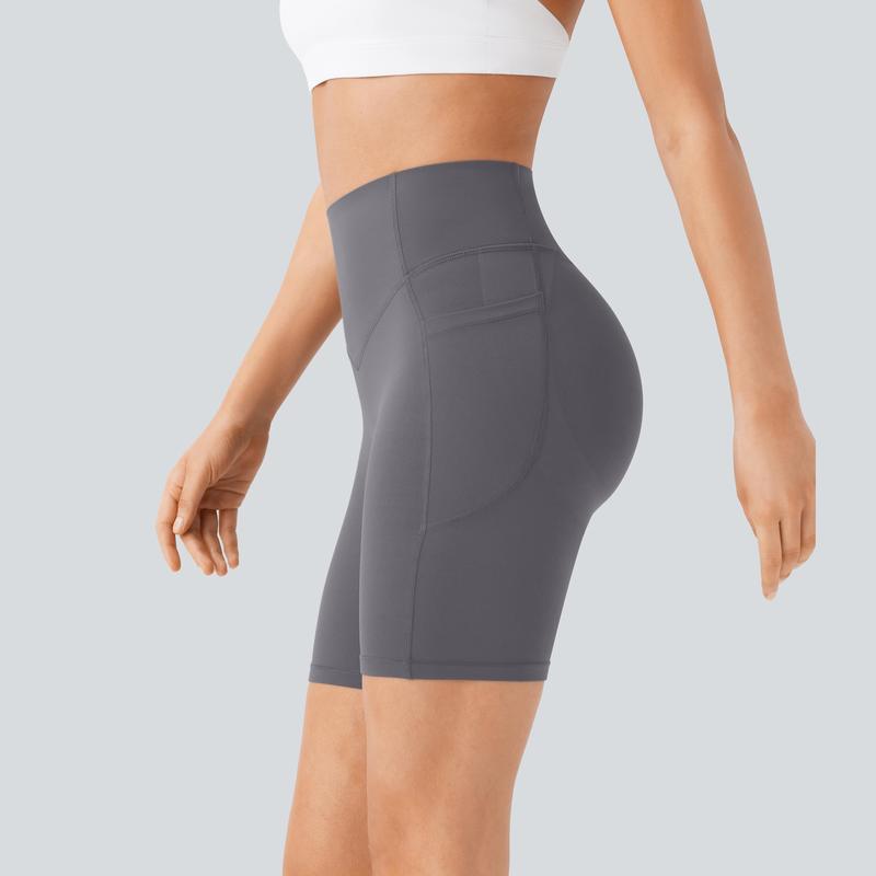 Women’s High-Waisted Scrunch Butt Lifting Leggings with Pockets