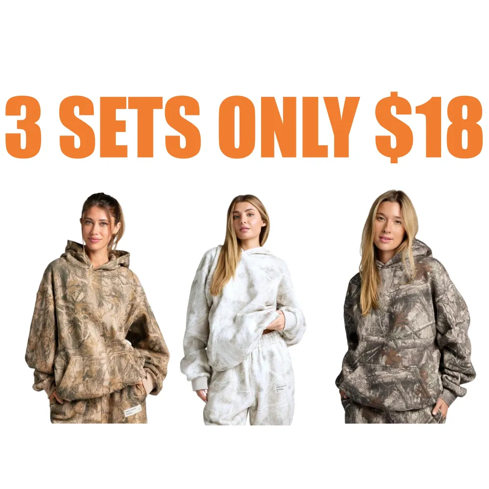 Camo Hoodie Sets