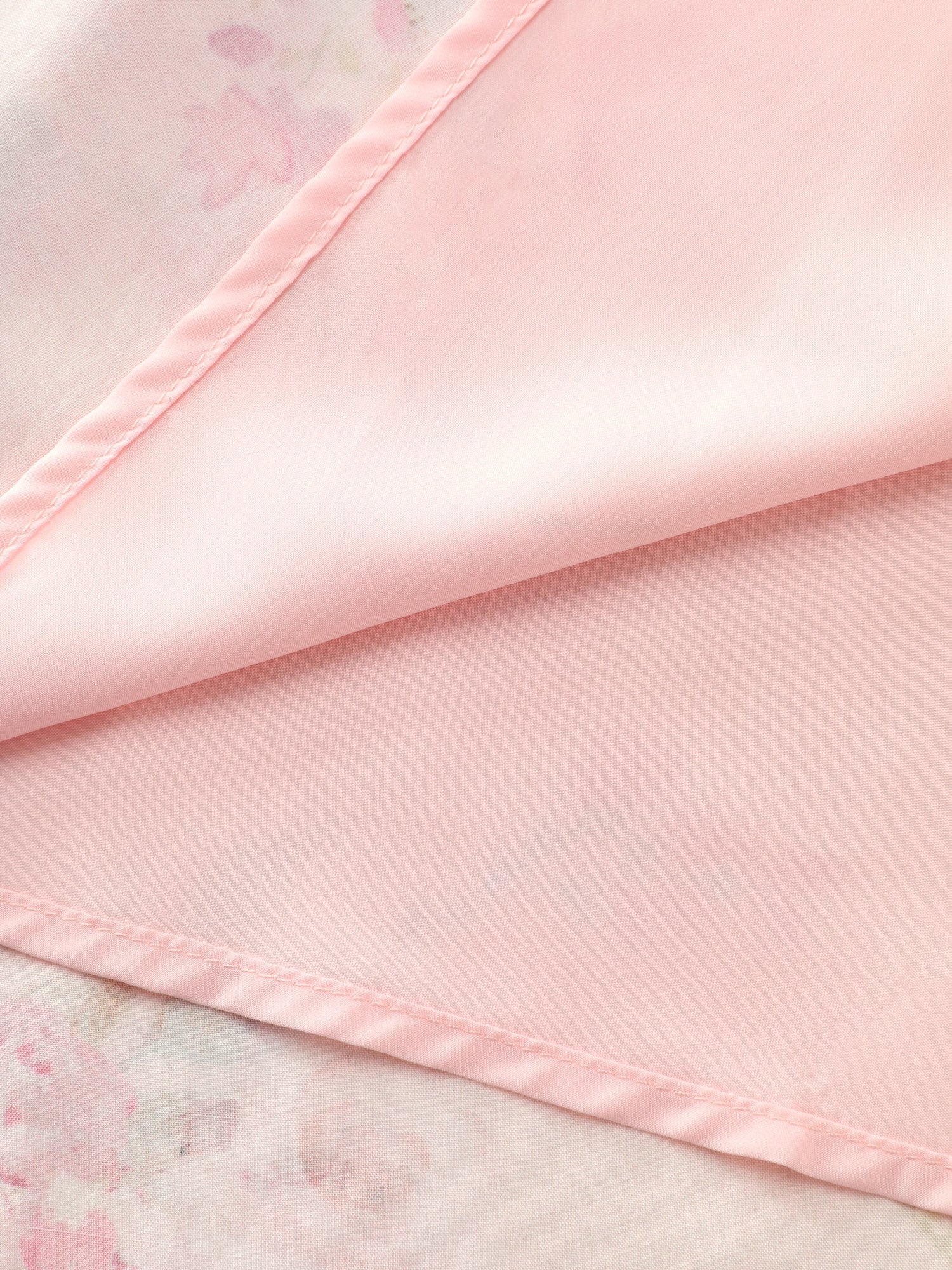 Letter Flower Print Shirred One-Shoulder Midi Dress