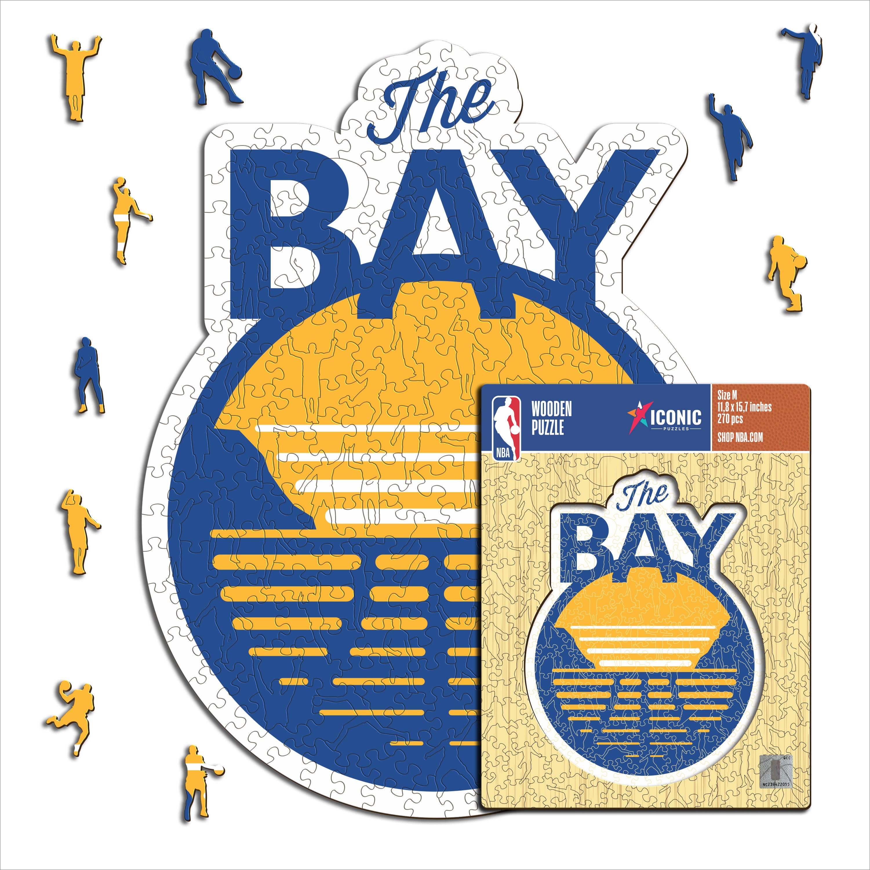 Golden State Warriors™ - Wooden Puzzle