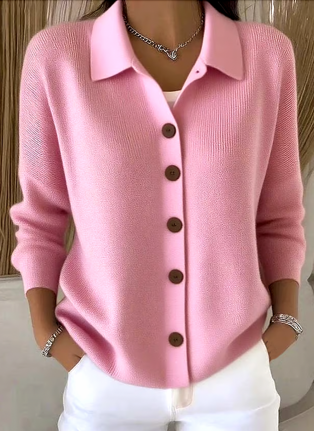 Plain Casual Regular Fit Cardigan