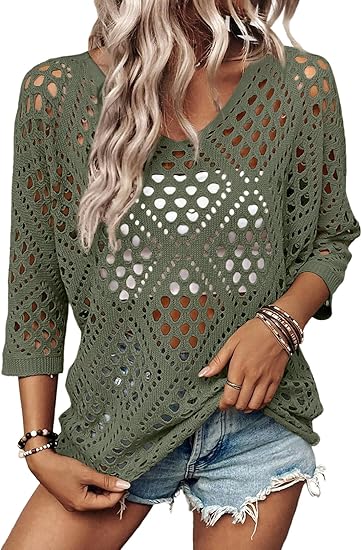 Boho Lightweight Cropped Tee – Casual Summer Essential