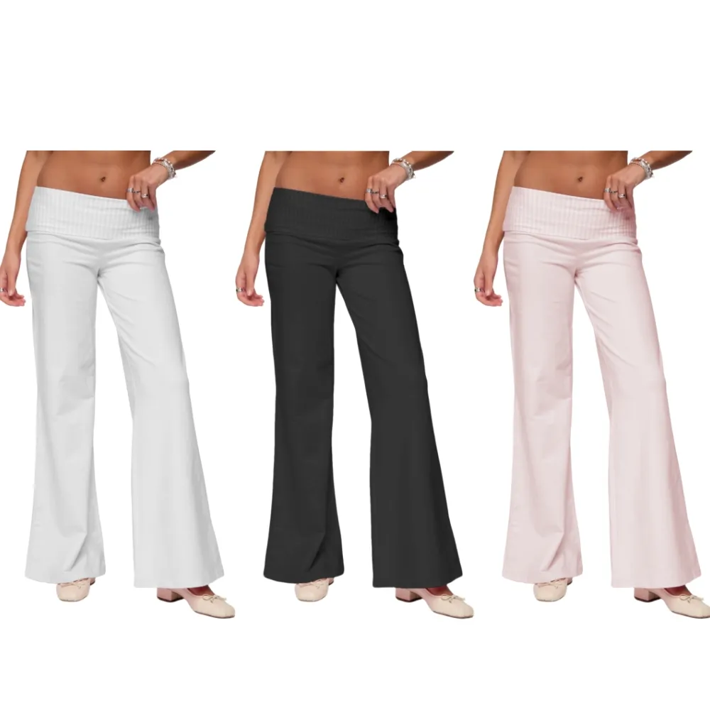 Striped Fold Over Pants (Just $4 Each!)